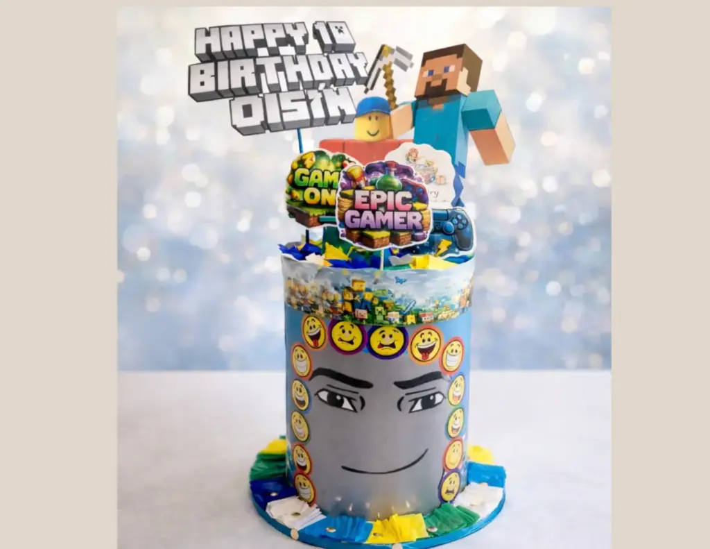 Little Fairy carton celebration cake 02