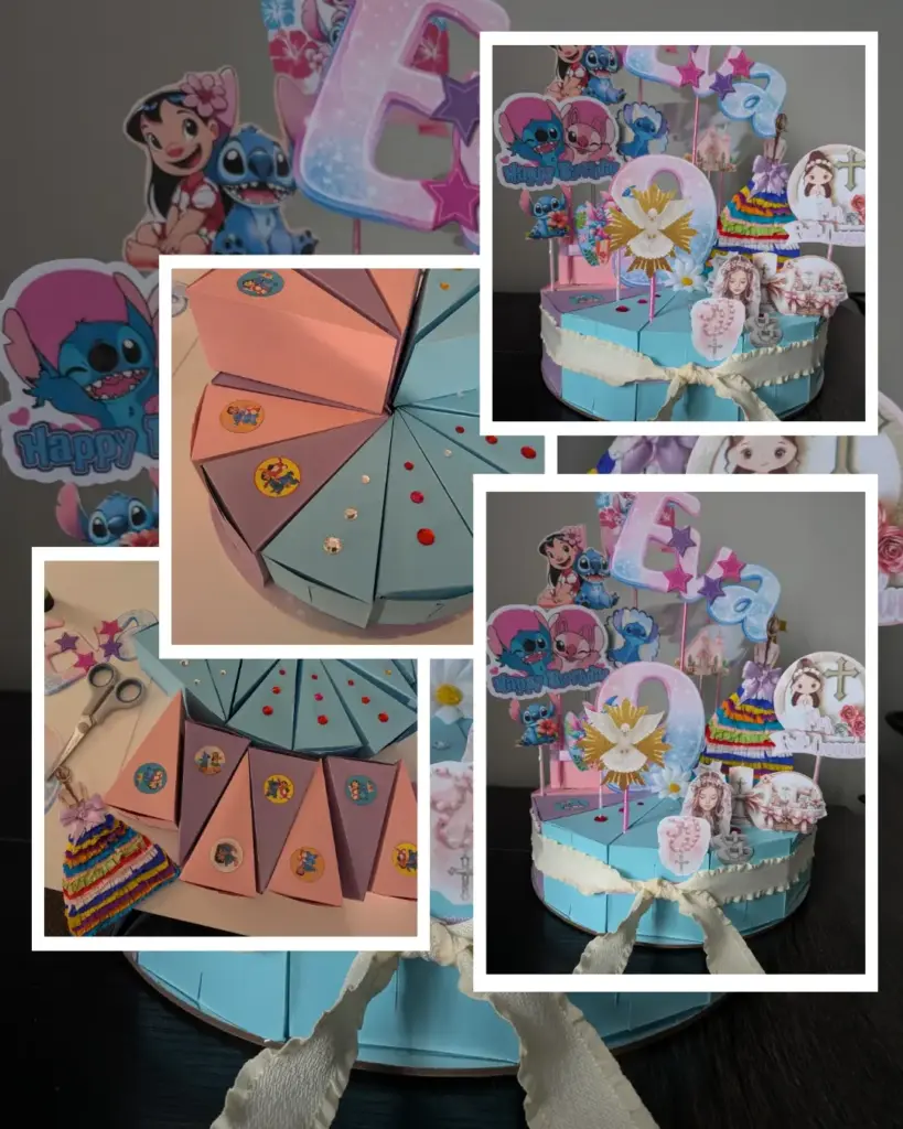 Little Fairy carton celebration cake 16